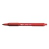 BIC SCSM11RD Soft Feel Retractable Ballpoint Pen, Red Ink, 1mm,