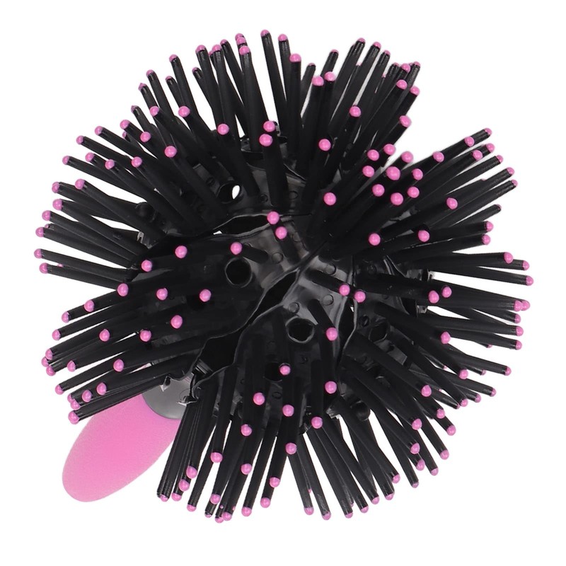 3D Curly Hair Comb Round Ball Hair Brush Detangling Eliminates