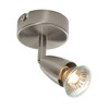 Endon Lighting G2521013 Amalfi Single 50W Satin Nickel Effect Plate