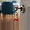 XFSRG Cherry Keyring Bag Pendant Key Ring Versatile Key Ring