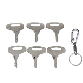 ZTUOAUMA 6X Ignition Keys #55240 66711-55140 for Kubota B Series B20 B5100 B6100 B6200D B7100 B7200 B7200D B8200 B9200 GL Series GL-3500S 4500S 5500S 6500S Compact Tractors