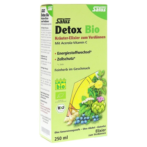 Detox Organic Herbal Elixir (0.25 L)