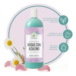 Tónico Facial De Rosas Con Azuleno Antioxidante - Calma 1 L