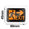 SkinoEu 2 x 3D Gel Emergency Exit Sign Orange Route