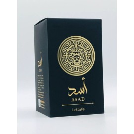 Lattafa Asad Men Parfum Spray 3.4 OZ New In Sealed Box