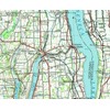 Large Finger Lakes - 1978 Old Topographical Map USGS 30x60