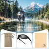 SOL PRO Polarized Sports Sunglasses Foam Padded for Men and