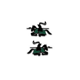 #A4818 Sticker sPzAbt 505 Knight Red TYP3 Heavy Tank Department Tiger 10 x 6 cm