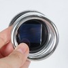 MACHSWON 4pcs Car Aromatherapy Solar Double Ring Suspended Rotating Ornaments