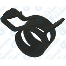 AMZ Clips And Fasteners 10 Constant Tension Band Hose Clamps 23/32" - 25/32"