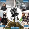 Car Seat Rain Cover,Food Grade EVA,Universal Baby Stroller Accessory for