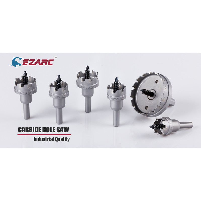 EZARC Carbide Hole Cutter Heavy Duty for Stainless Steel, Technical