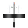 Canomo 6 Inch Black Ceiling Lighting Canopy Kit Ceiling Plate
