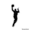 Basketball Player Patch, Basketball Cute Patch, Basketball patch Embroidered Iron