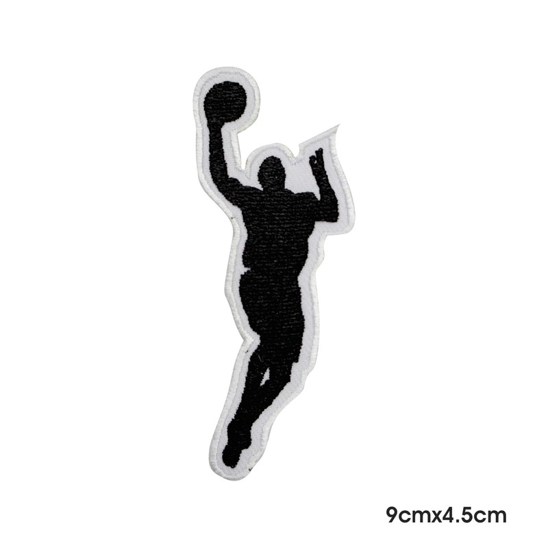 Basketball Player Patch, Basketball Cute Patch, Basketball patch Embroidered Iron