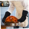 SHOWERORO Superior Heat Resistant Gloves 1 Pair Fireproof Insulated Welding