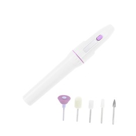 BIUDECO Electric Nail File Drill Portable Manicure Set Nail Art Drill Home Studio Salon Use