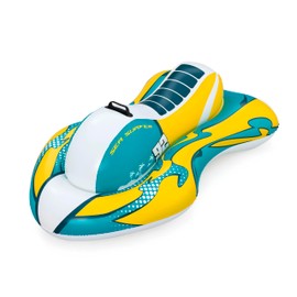 Bestway Rangs 41540 Sea Surfer Ride-On Float (Surfboard Float) 43.9 x 25.0 inches (109 x 63.5 cm), Load Capacity 99.1 lbs (45 kg), For Kids, Sea Pool