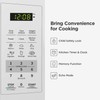 COMFEE' EM720CPL-PM Countertop Microwave Oven with Sound On/Off, ECO Mode