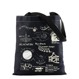 Korean Group Inspire Tote Bag Stay Fandom Shoulder Bag Music Lovers Gift K-Pop Concert Handbag Korean Rap Lyrics Gift, Keep Coming T Uk