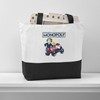 CafePress Mr. Monopoly Race Car Canvas Tote Top Zipper Closure