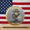 USMC 250th Anniversary Challenge Coin – Double-Sided Marine Corps Commemorative