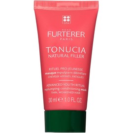 Rene Furterer TONUCIA Mascarilla acondicionadora redensificante, para cabello fino y debilitado debido al envejecimiento, redensifica, revitaliza, ritual pro-juventud, sin silicona, 1 fl. onz.