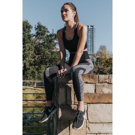 MAXXIM Sujetador deportivo Swift, Negro, XL