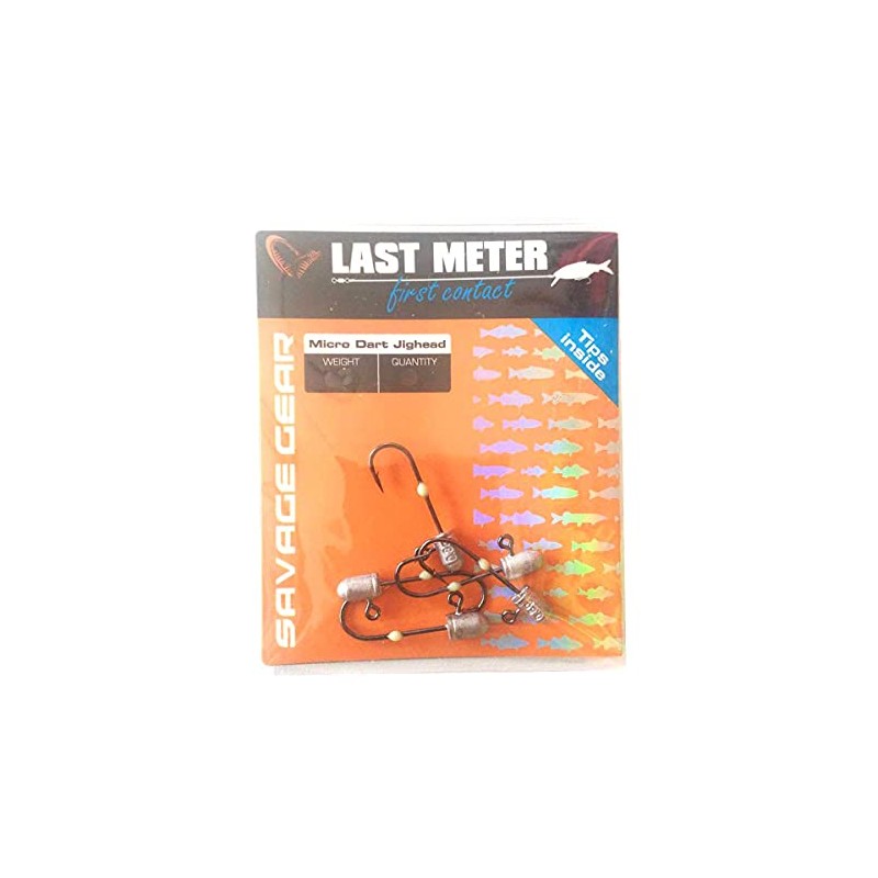 SAVAGE GEAR Micro Dart Jighead 1.2g #8 5pcs