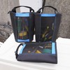MELOTOUGH Zipper Tool Pouch Zipper Bag -Fastener bag with Mesh