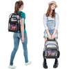 O-TBOST Clear Backpack for Women Transparent Heavy Duty Bookbag 15.6"