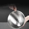 Ciieeo 1Pc Versatile Stainless Steel Sauce Storage Bowl for Restaurants