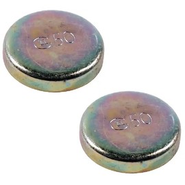 cyclingcolors 2 x Frost Plug Sealing Plug Engine Block Engine Car Motorcycle Tractor 16 mm