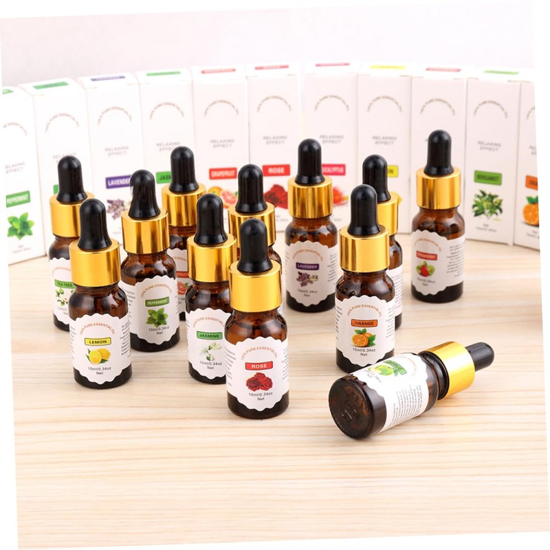BUGUUYO Water-Soluble Essential Oil for Humidifiers Aromatherapy Blend with Dropper