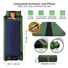 IFORREST Camping Pad with Armrest & Pillow - Self-Inflating Air