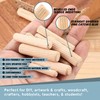 Assorted Wooden Dowel Rods by Smith’s® (90 Pack / M6,
