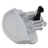 Spares2go Plastic Door Handle Lever for CDA Washing Machines (White)