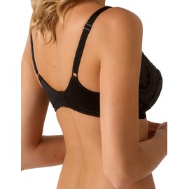 Empreinte Lilly-Rose Low Necked Bra (36F, black)