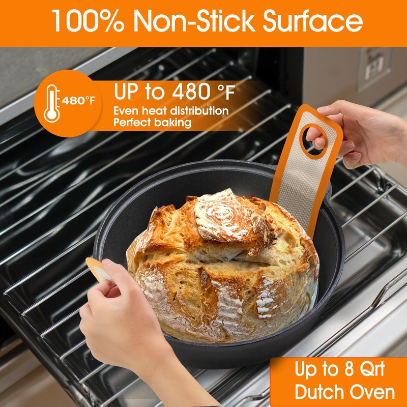 Sourdough Starter Kit, Handmade Cotton Rope oval and round banneton