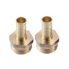 A ABSOPRO Hose Nozzle Brass Hose Connector 1/2 Inch Male