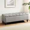 Busaurus Storage Ottoman Bench 50.2 Inches, Upholstered End of Bed