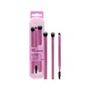 Real Techniques Eye Shade & Blend Makeup Brush Trio, For