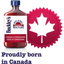 BUCKLEY'S Original COUGH CONGESTION Syrup 100 ml Size