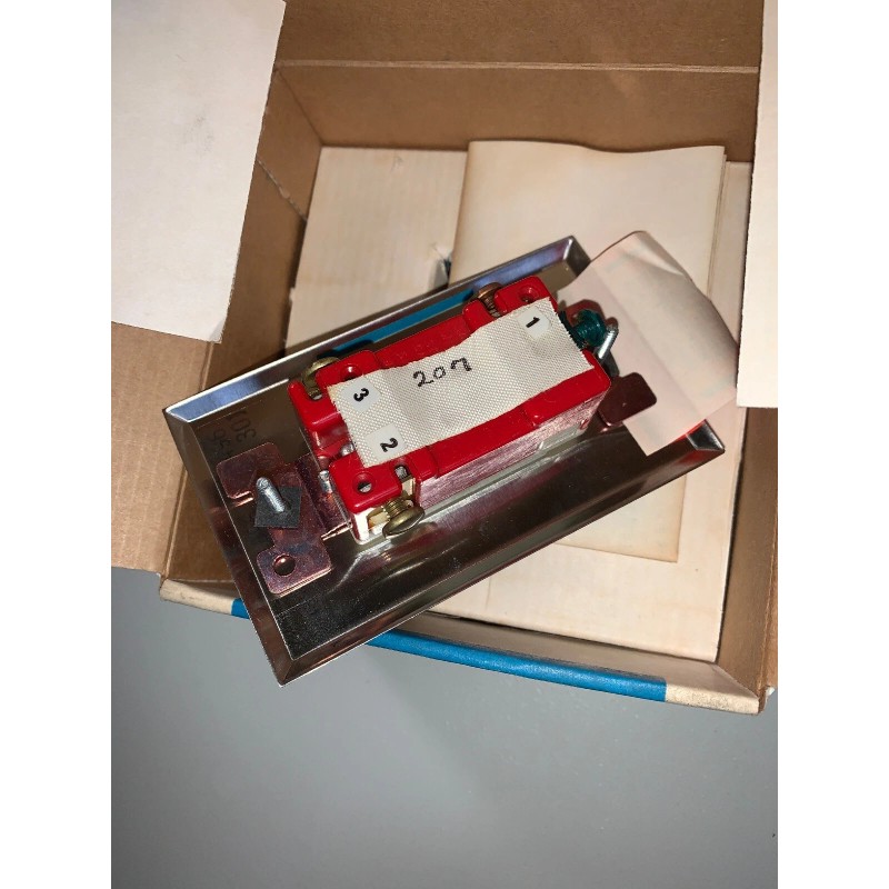 Lutron RCS-1 Remote Control Raise / Lower Switch with Stainless