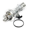 25500-2E085 Aluminium Engine Coolant Thermostat Housing Assembly Compatible with Hyundai