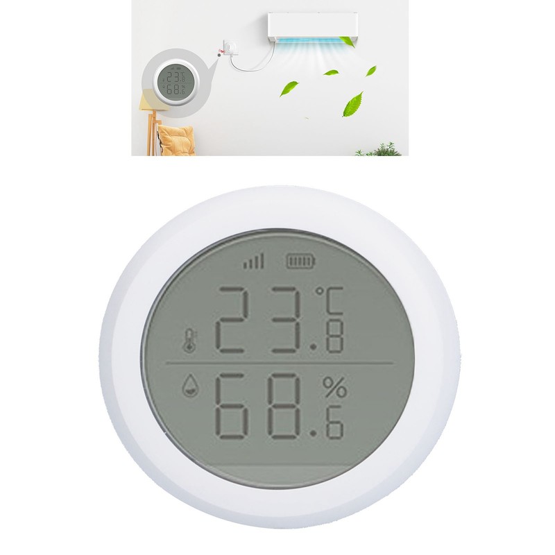 Temperature Humidity Sensor APP Remote Control Smart Probe LCD Display