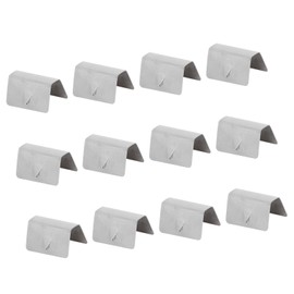 12pcs Stainless Steel Wind and Rain Deflector Clips for HEKO G3 In Car