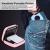 Mini Pocket Printer Bluetooth Thermal Portable Student Wrong Exercise Photo