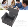 Card Deck Box Magnetic Flap Lid Large Capacity PU Leather