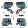 Chaseyuan Knuckle Guard for Motorcycles, Universal Knuckle Visor, Hand Guard,